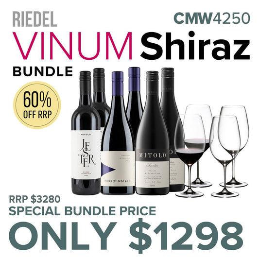 CMW Riedel VINUM Shiraz Bundle #CMW4250