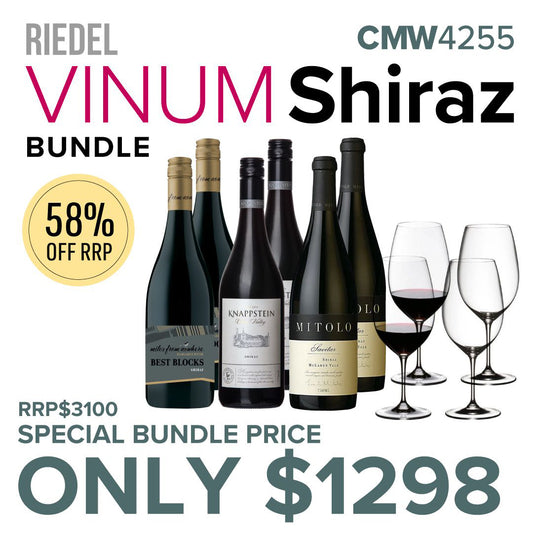 CMW Riedel VINUM Shiraz Bundle #CMW4255