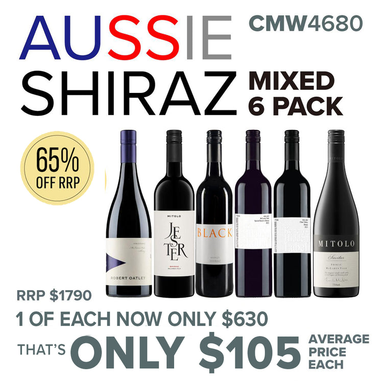 CMW Aussie Shiraz Mixed 6-Pack #4680