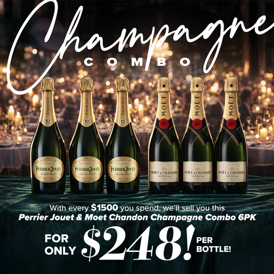 Moet Chandon and Perrier Jouet Combo Offer
