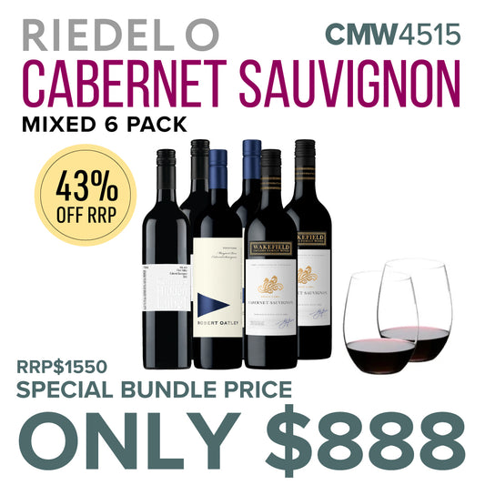 CMW RIEDEL O Cabernet Sauvignon Mixed 6 Pack #CMW4515