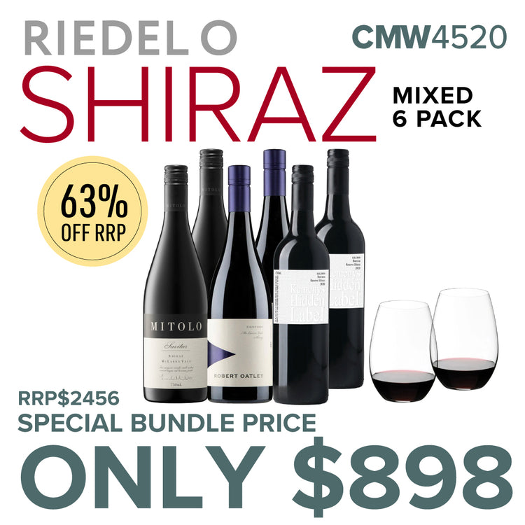 CMW RIEDEL O Shiraz Mixed 6 Pack #CMW4520