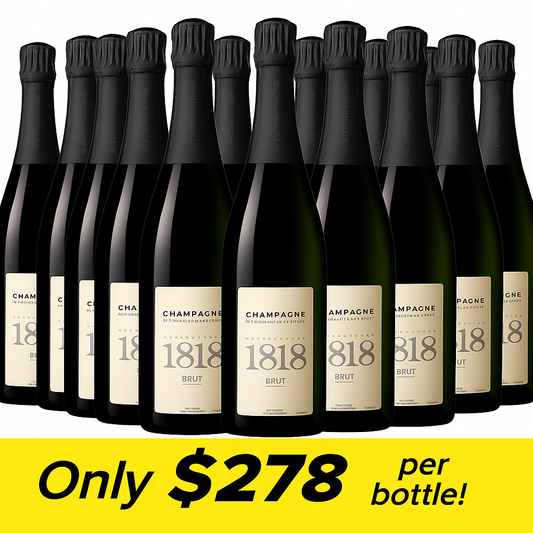 Charles-le-Bel Inspiration 1818 Brut Champagne N.V. (12x750ml)
