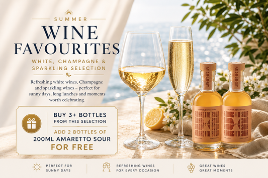 Summer Wine Favourites – White, Champagne & Sparkling