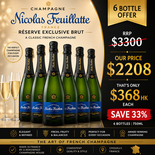Nicolas Feuillatte Réserve Exclusive Brut (6x750ml)
