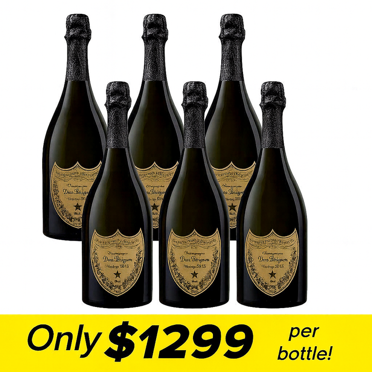 Dom Pérignon Champagne Brut Vintage Champagne 2015 (6x750ml)