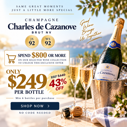 Champagne Cazanova Special Offer!