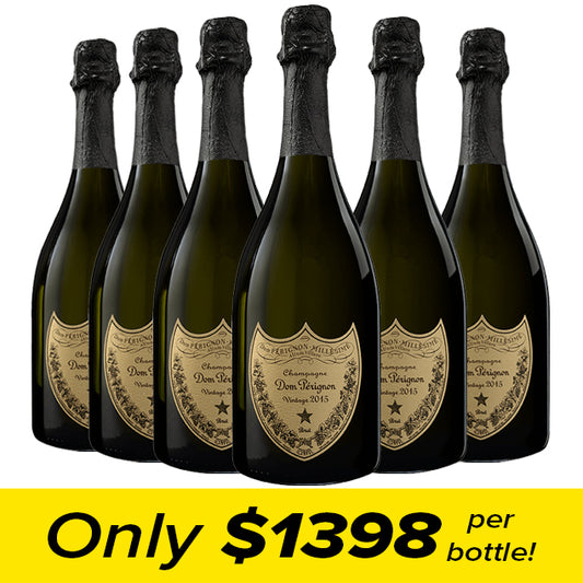 Dom Pérignon Champagne Brut Vintage Champagne 2015 (6x750ml)