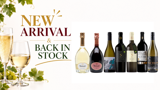 BACK IN STOCK — PLUS A NEW ARRIVAL