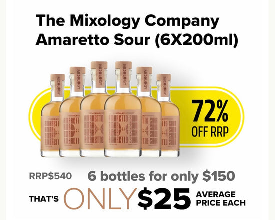 The Mixology Company Amaretto Sour (6X200ml)