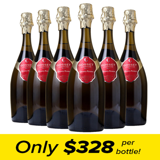 Gosset Grande Reserve Brut NV - (6x750ml)