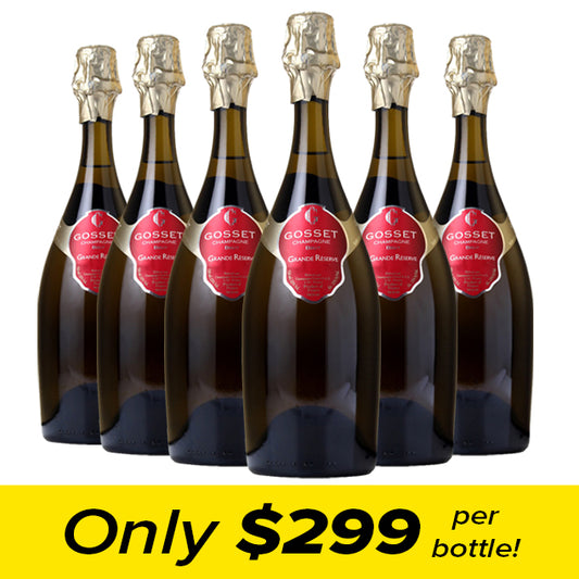 Gosset Grande Reserve Brut NV - (6x750ml)