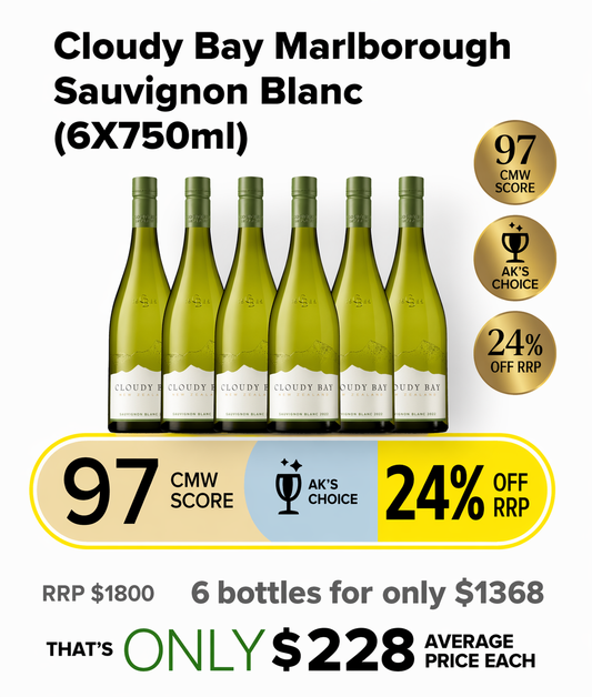 Cloudy Bay Marlborough Sauvignon Blanc - (6X750ml)