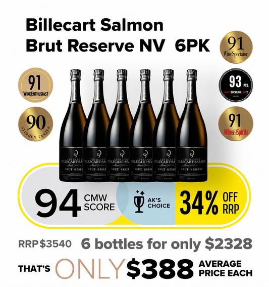 CMW Billecart Salmon Le Reserve Brut NV 6PK