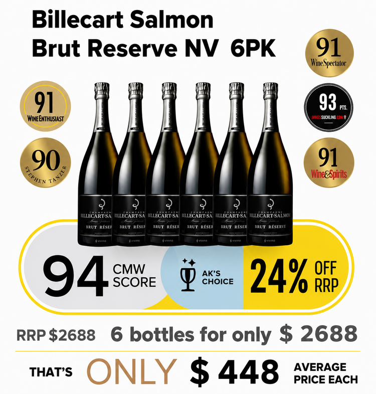 CMW Billecart Salmon Le Reserve Brut NV 6PK