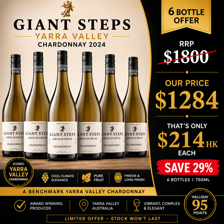 Giant Steps Yarra Valley Chardonnay 2024 (6X750ml)