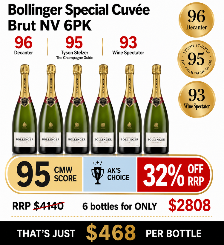 CMW Bollinger Special Cuvée Brut NV  6PK