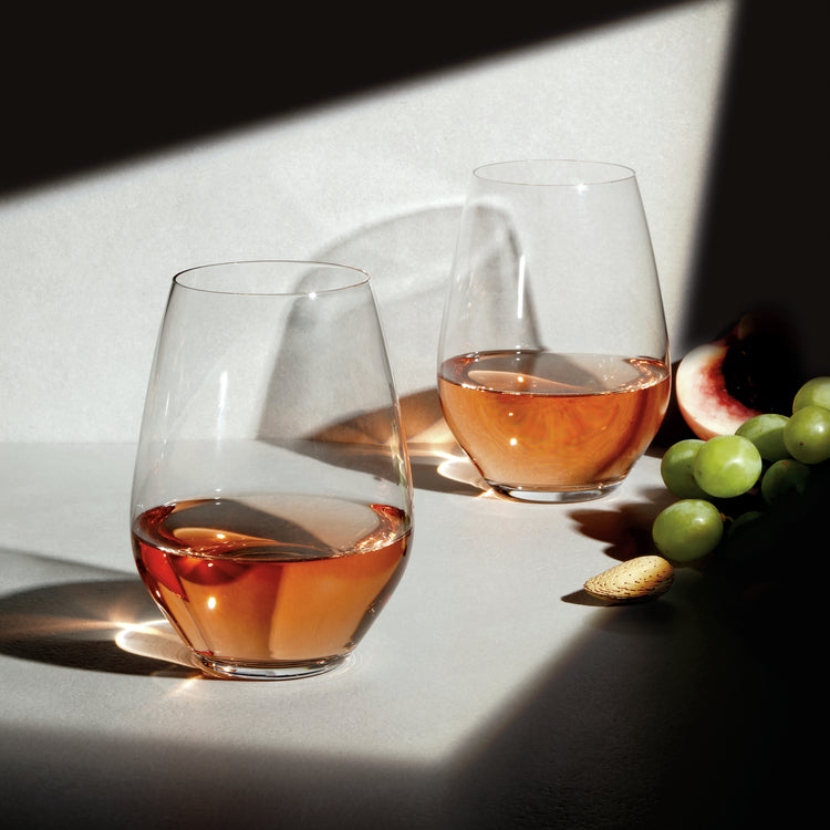 Krosno Harmony Stemless Wine Glasses - Set of 6