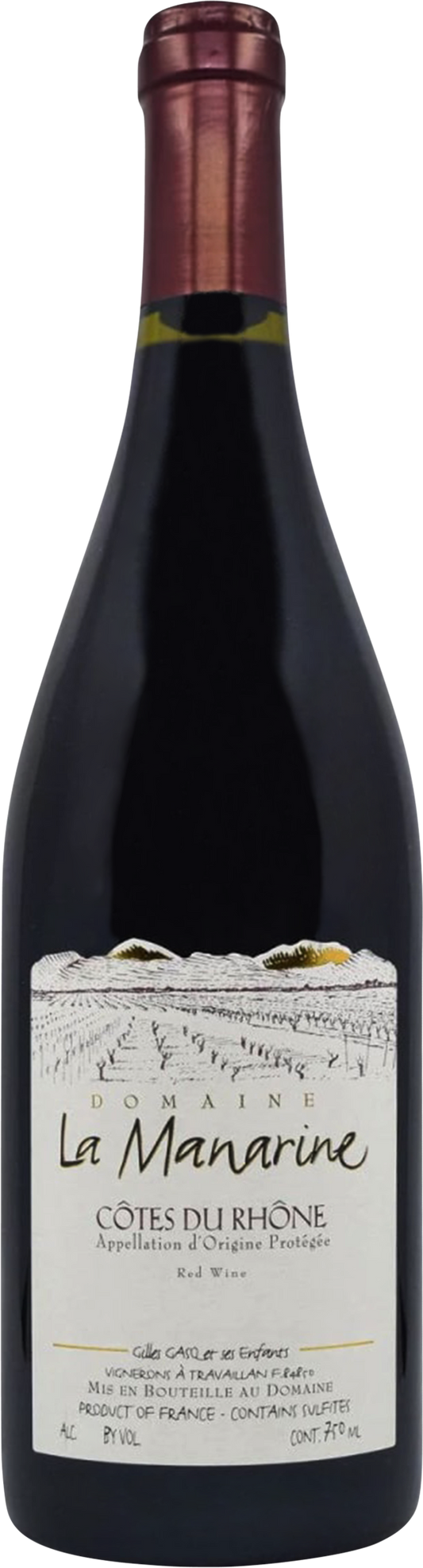 Domaine de la Manarine Côtes du Rhône Rouge 2021