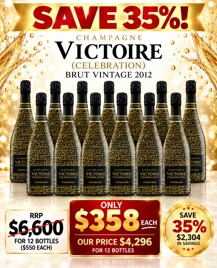 Champagne Victoire (Celebration) Brut Vintage 2012 (12 Pack)