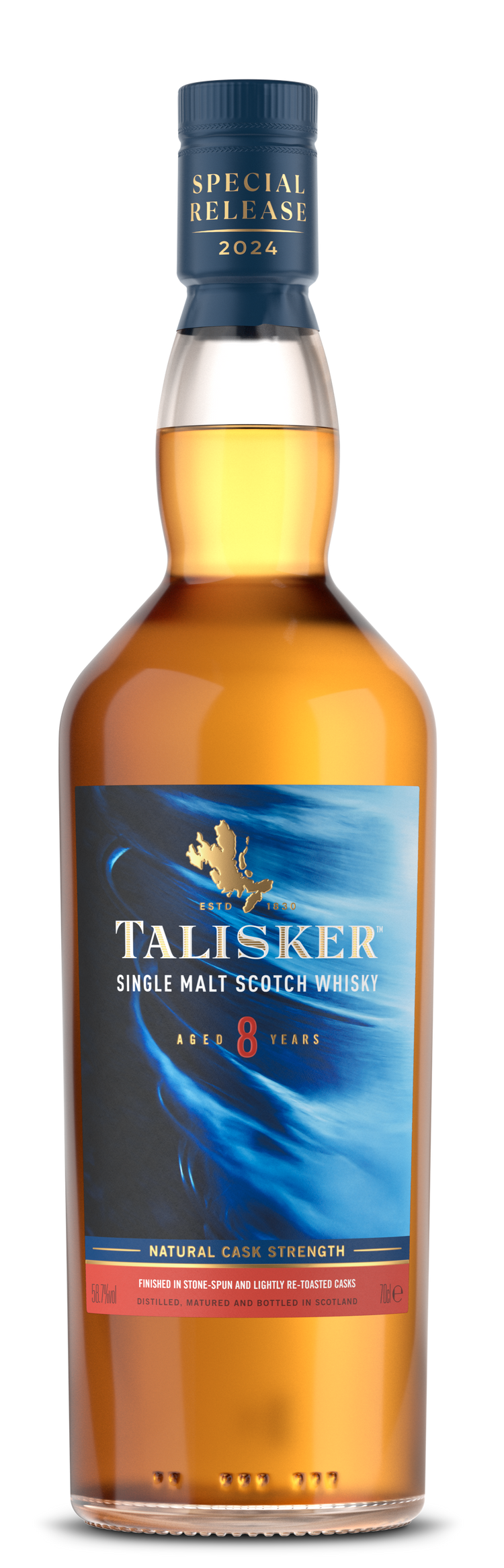 Talisker 8YO Single Malt Scotch Whisky (2024 Special Release) 200ml