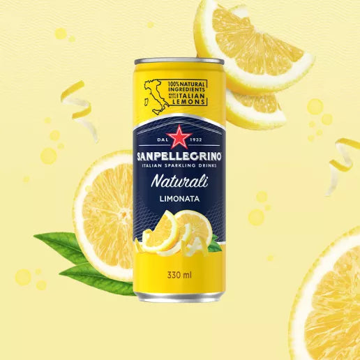 San Pellegrino Sparkling Limonata (Lemon) - *24X330ml*