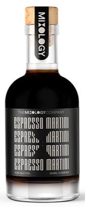 The Mixology Company Pre-Mixed Espresso Martini Cocktail (200ml)