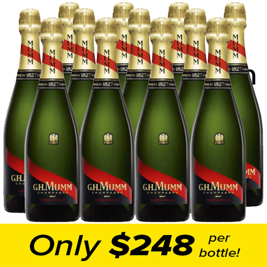 Mumm Cordon Rouge Champagne NV - (12X750ml)