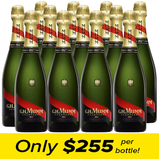 Mumm Cordon Rouge Champagne NV - (12X750ml)