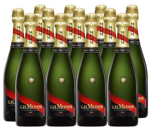 Mumm Cordon Rouge Champagne NV - (12X750ml)