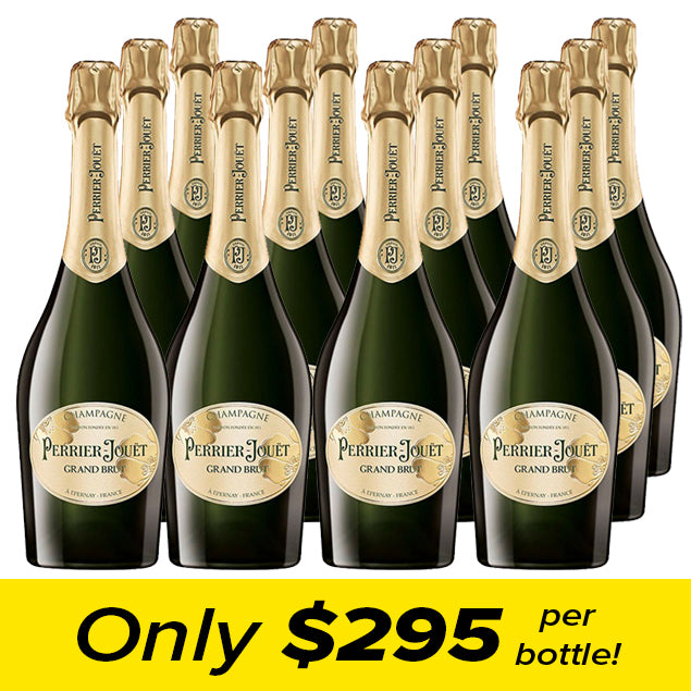 Perrier Jouet Grand Brut NV Champagne (12x750ml)