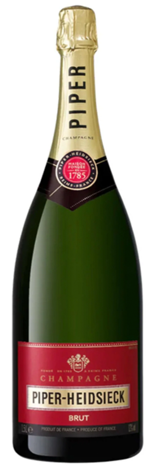 Piper Heidsieck Cuvée Brut N.V. Champagne 1.5L Magnum