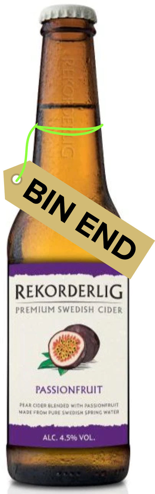Rekorderlig Passionfruit Cider (24x330ml) - Best before July 24, 2023