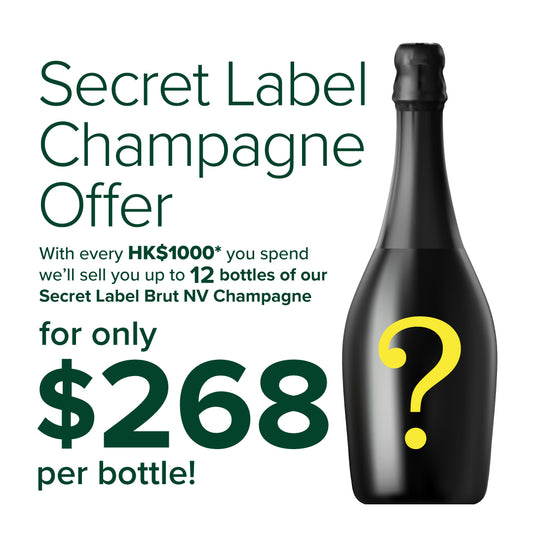Secret Label Champagne Offer