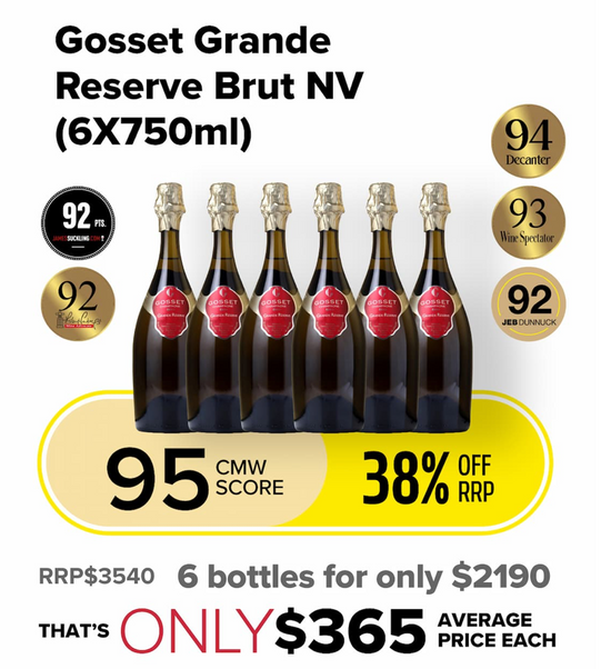 CMW Gosset Grande Reserve Brut NV  6PK