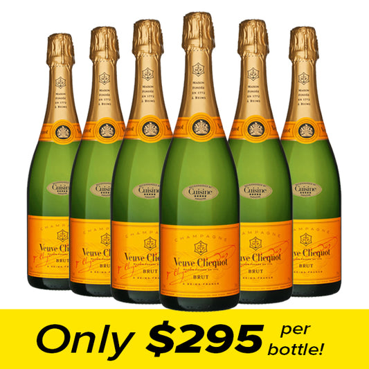 Veuve Clicquot Yellow Label Brut NV - (6X750ml)