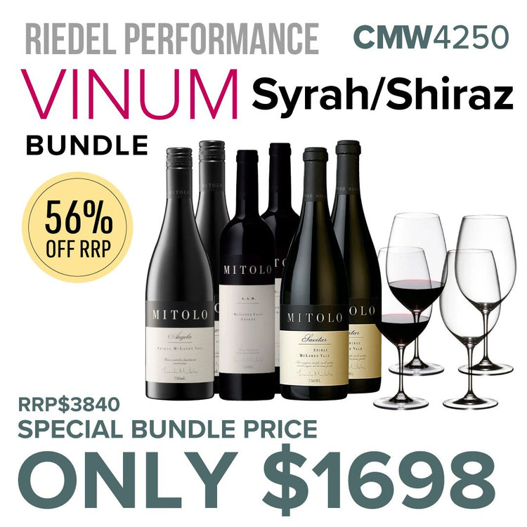 CMW Riedel VINUM  Syrah/Shiraz Bundle #CMW4250