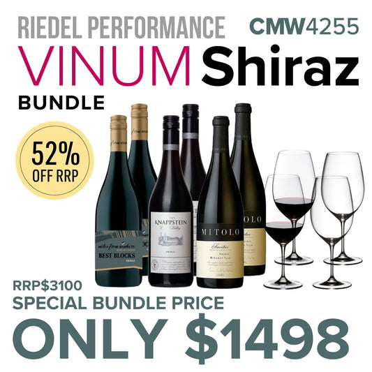 CMW Riedel VINUM Shiraz Bundle #CMW4255