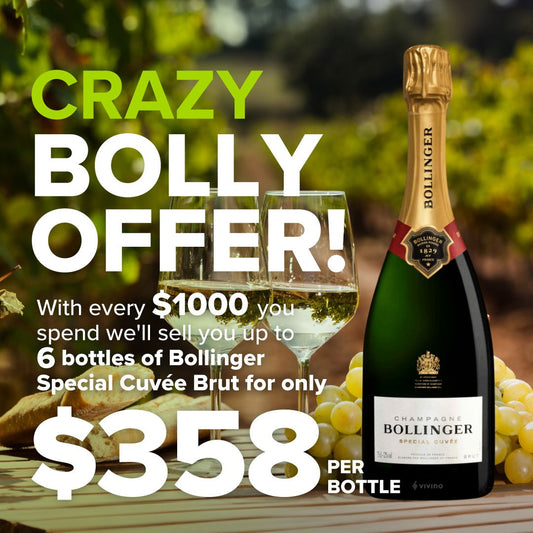 CRAZY Bollinger Offer!