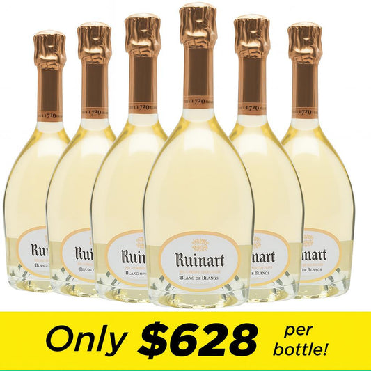 Ruinart Blanc de Blancs Champagne - (6X750ml)