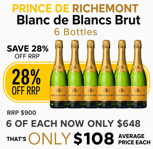 Prince de Richemont Blanc de Blancs Brut (6 X 750ml)