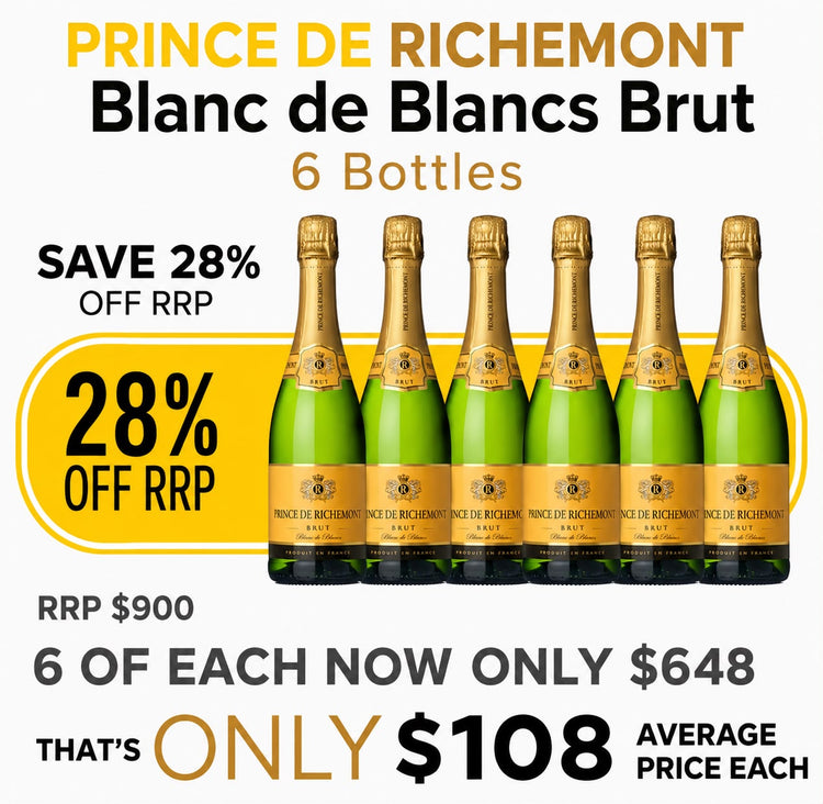 Prince de Richemont Blanc de Blancs Brut (6 X 750ml)