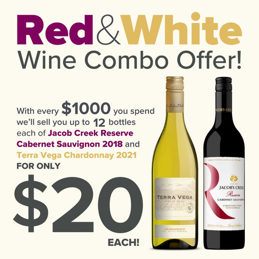 Red & White Wine Combo Offer!