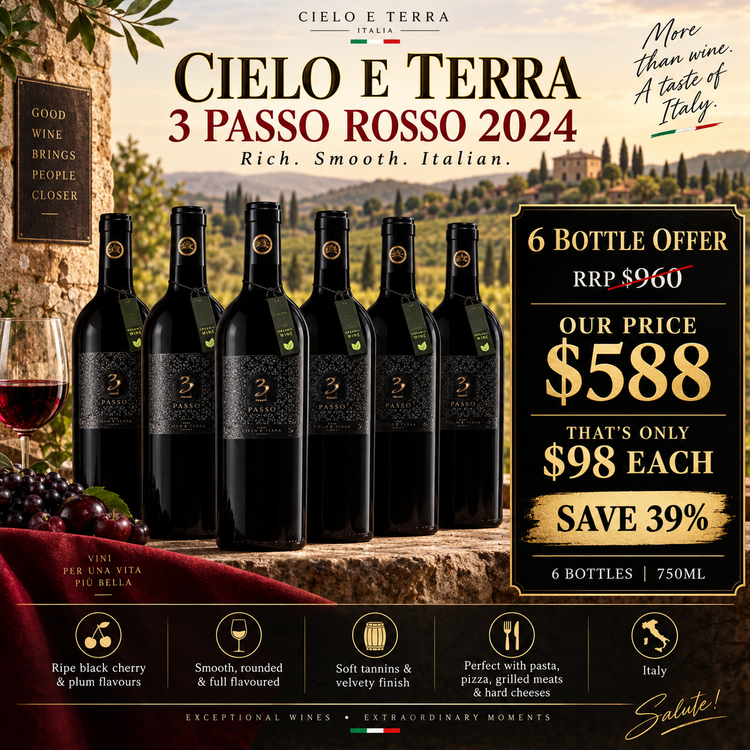 Cielo e Terra 3 Passo Rosso 2024 (6X750ml)