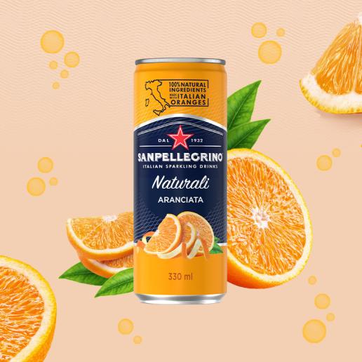 San Pellegrino Sparkling Aranciata (Orange) - *24X330ml*