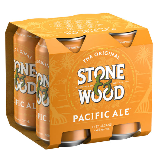 Stone & Wood Pacific Ale Cans *4X375ml*