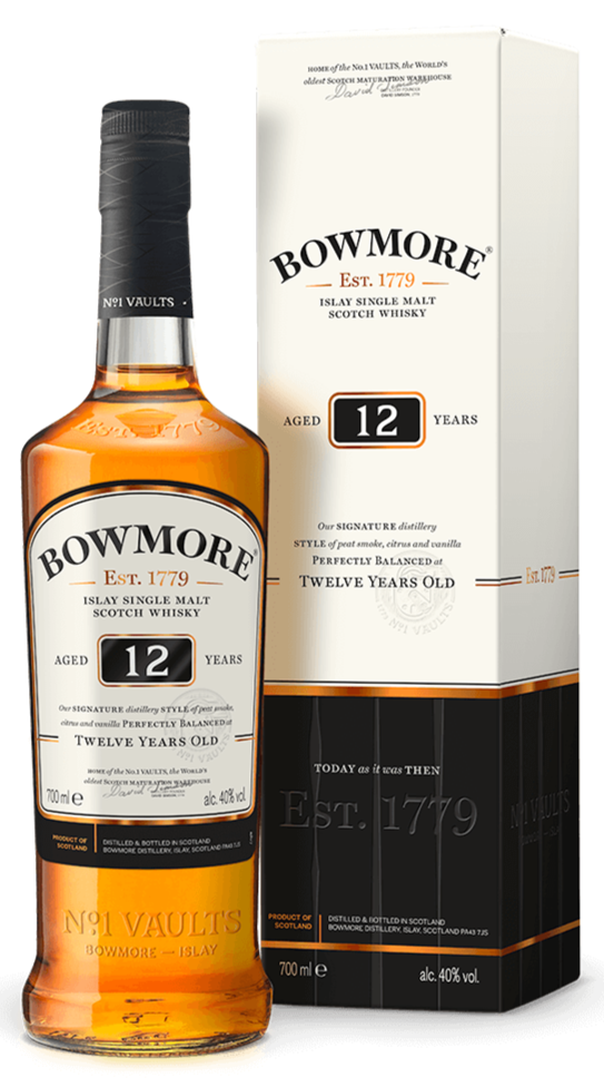 Bowmore 12 Year Old Scotch Whisky