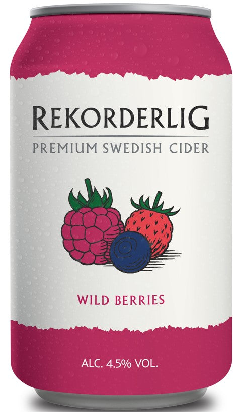 Rekorderlig Wild Berries Cider Cans *24X330ml*