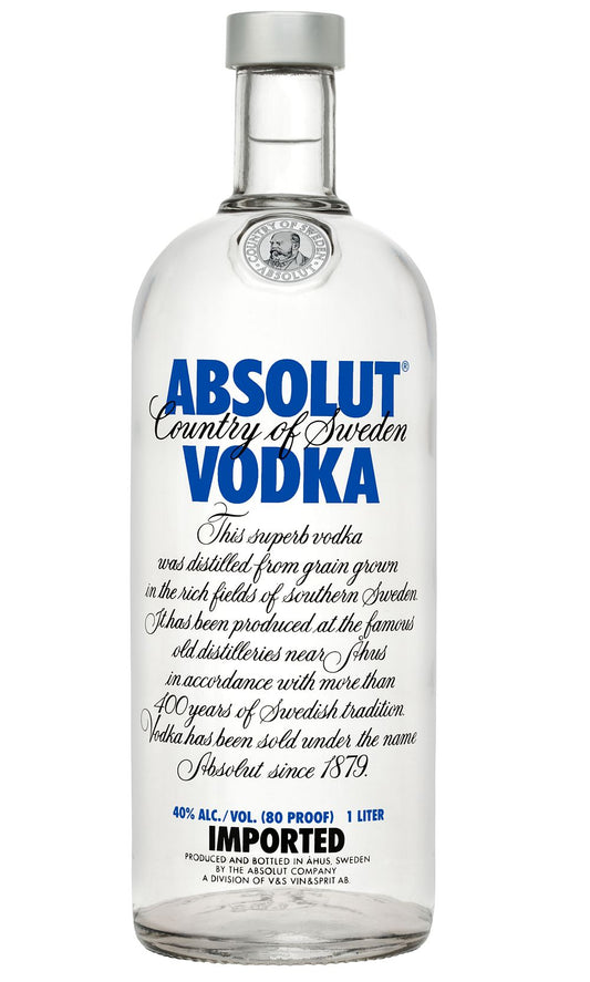 Absolut Vodka 1 Litre