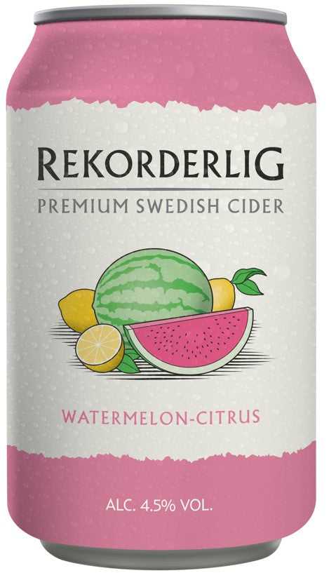 Rekorderlig Watermelon Citrus Cider Cans *24X330ml*